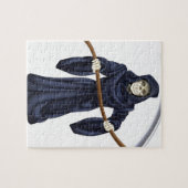 Puzzle Squelette de la mort de faucheuse (Horizontal)