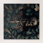 Puzzle Squelette en Plante (Horizontal)