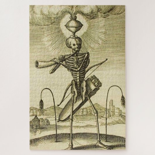 Puzzle squelette occupé (Vertical)