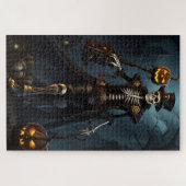 Puzzle Squelette Steampunk (Horizontal)