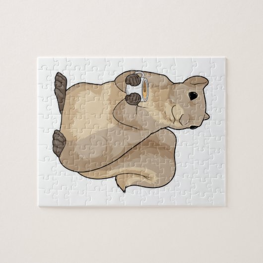 Puzzle Squirl Coffee Cup (Horizontal)