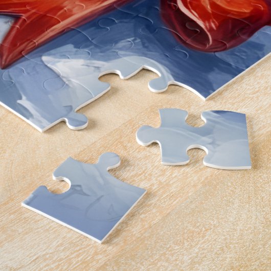 Puzzle Squirrel Frantically Stashing Christmas Chestnuts  (Côté)