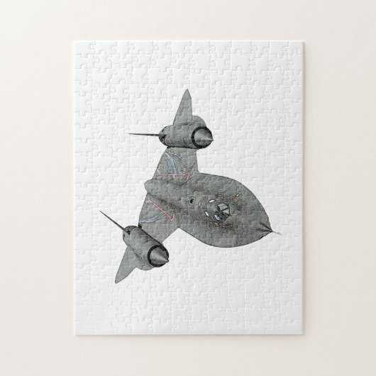Puzzle SR71 Blackbird (Vertical)