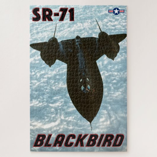 Puzzle SR-71 BLACKBIRD (20 x 30 POUCES) (Vertical)