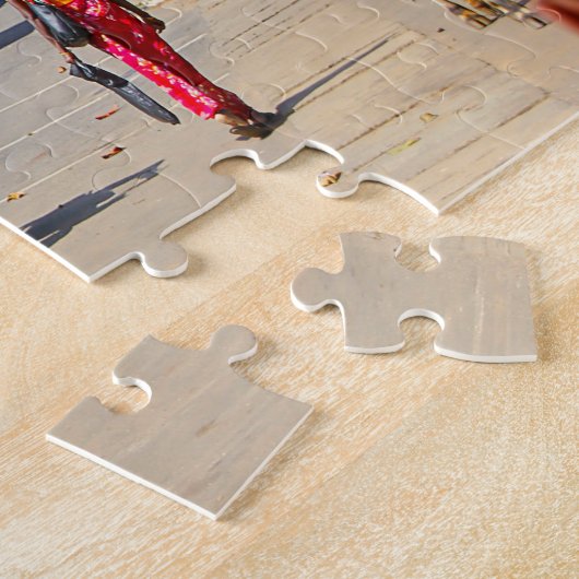 Puzzle Sri Lanka Tut Tut et la circulation (Côté)