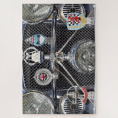 Puzzle SS Jaguar 100. (Vertical)