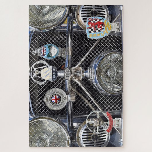 Puzzle SS Jaguar 100. (Vertical)