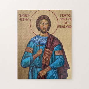 Puzzle St. Alban le Protomartyr d'Angleterre Icône orthod