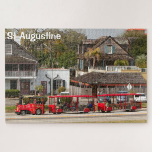 Puzzle St Augustine : train touristique touristique, Flor