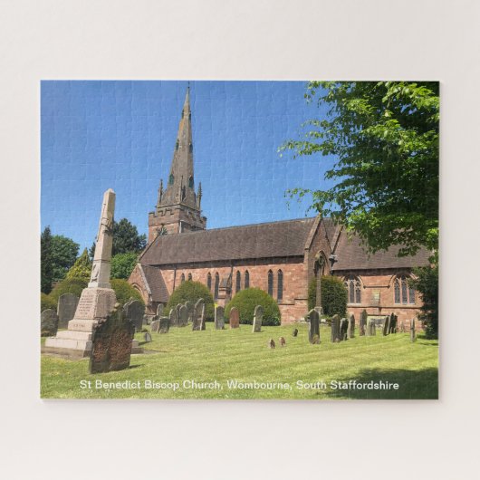 Puzzle St Benedict Biscop Church Wombourne Staffordshire (Horizontal)