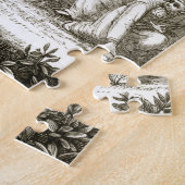 Puzzle St Columba chantant, et attaqué par les druides, (Côté)