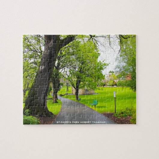 Puzzle St.David's Park Hobart Tasmanie Australie (Horizontal)