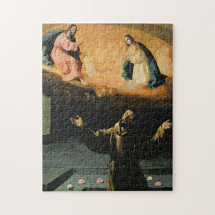 Puzzle St Francis d'Assisi, le miracle des roses