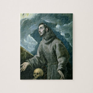 Puzzle St Francis recevant les stigmates (huile sur la