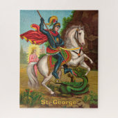 Puzzle St. George Secourt la princesse (Vertical)