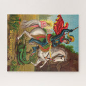Puzzle St. Georges sauve la princesse (Horizontal)
