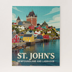 Puzzle St. John's Terre-Neuve-et-Labrador Côtière 💎