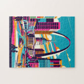 Puzzle St Louis, Missouri | L'arc de passerelle (Horizontal)