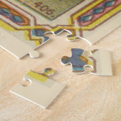 Puzzle St Margaret avec le dragon et la bannière de résur (Côté)