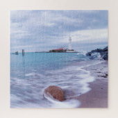 Puzzle St Mary's Lighthouse Whitley Bay Royaume-Uni (Vertical)