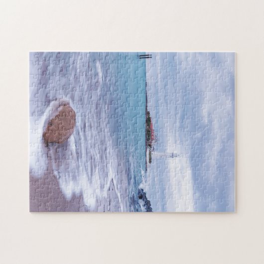 Puzzle St Mary's Lighthouse Whitley Bay Royaume-Uni (Horizontal)