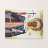 Puzzle St. Nina Equal-to-the-Apostles Orthodox Icon (Horizontal)