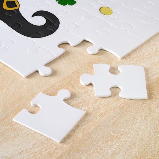 Puzzle St patrick Leprechaun (Côté)