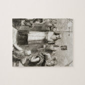 Puzzle St Patrick montrant au peuple de l'Irlande les (Horizontal)