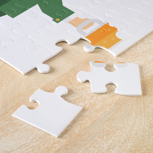 Puzzle st patrick trump leprechaun (Côté)