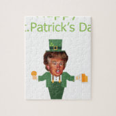 Puzzle st patrick trump leprechaun (Vertical)