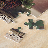 Puzzle St Patrick's Day mignonne Chiots irlandais dans Gr (Côté)