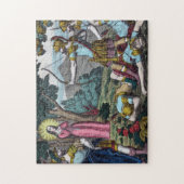 Puzzle St Philomena prise avec des flèches (Vertical)