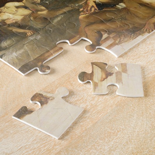 Puzzle St Roch traitant la peste (Côté)