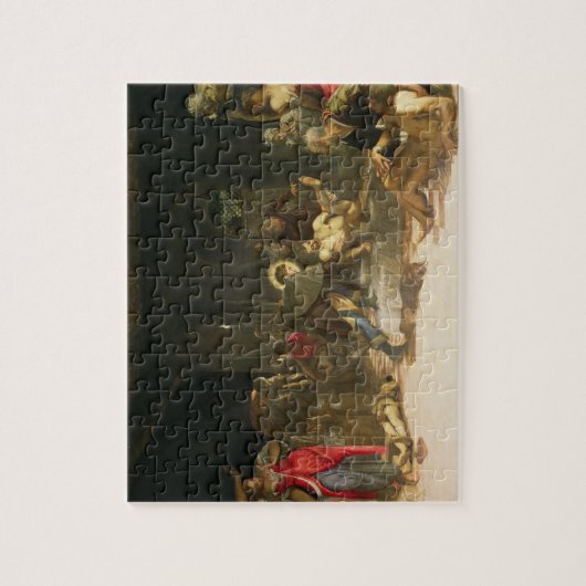 Puzzle St Roch traitant la peste (Vertical)