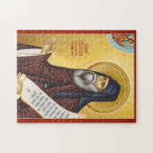 Puzzle St. Silouan the Athonite Orthodox Christian Icon (Horizontal)