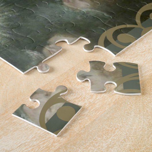 Puzzle St Therese peu d'anges d'anges de roses de fleur (Côté)