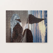 Puzzle Stack marin en forme d'épine | Face Rock Wayside,  (Horizontal)