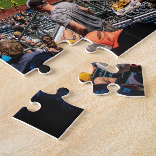 Puzzle stade de baseball sportif (Côté)