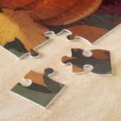 Puzzle Staffordshire américain en feuilles d'automne (Côté)