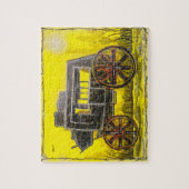 Puzzle Stagecoach dans le désert (Vertical)