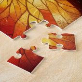 Puzzle Stained Glass Tree with Colors (Côté)
