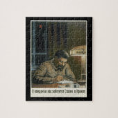 Puzzle Stalin dans l'affiche d'is_Propaganda de Kremlin (Vertical)