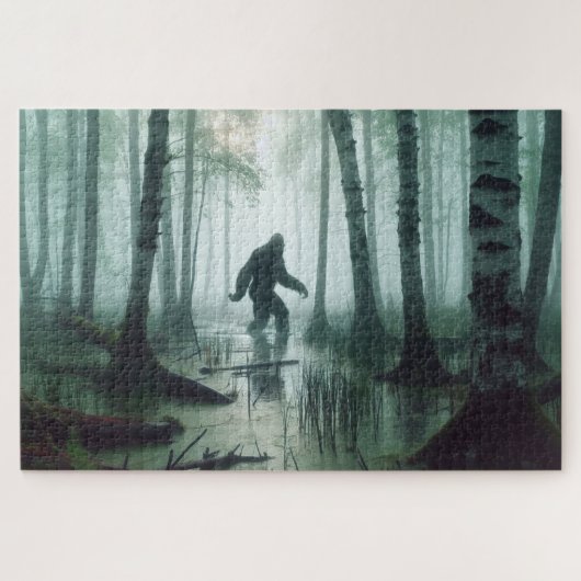 Puzzle Stalker De Marécage, Pied De Feu, Cryptid (Horizontal)