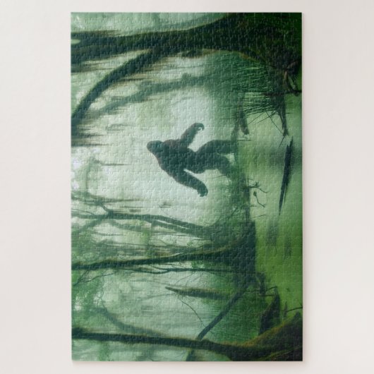 Puzzle Stalker De Marécage, Pied De Feu, Cryptid (Vertical)