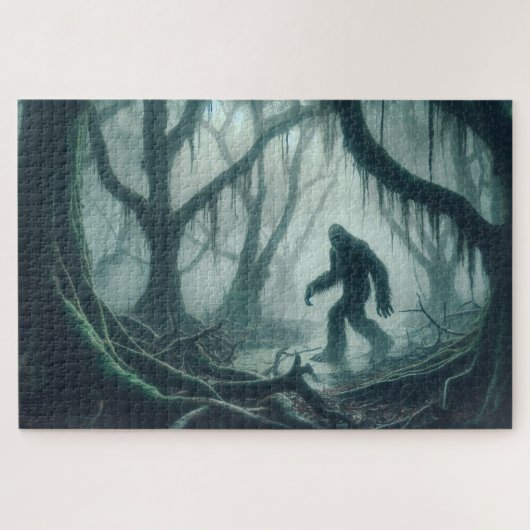 Puzzle Stalker De Marécage, Pied De Feu, Cryptid (Horizontal)
