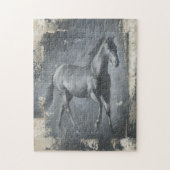 Puzzle Stallion noir (Vertical)
