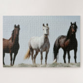 Puzzle Stallions sauvages (Horizontal)