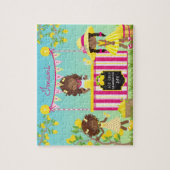 Puzzle Stand de limonade pour petites filles (Vertical)