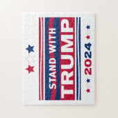 Puzzle Stand with Trump~2024~MAGA (Vertical)