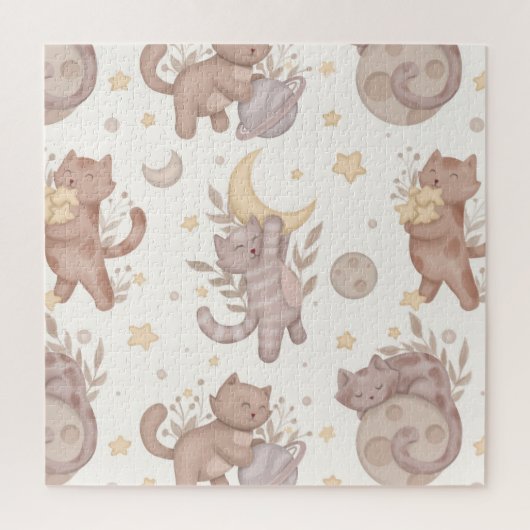 Puzzle Star Kittens (Vertical)